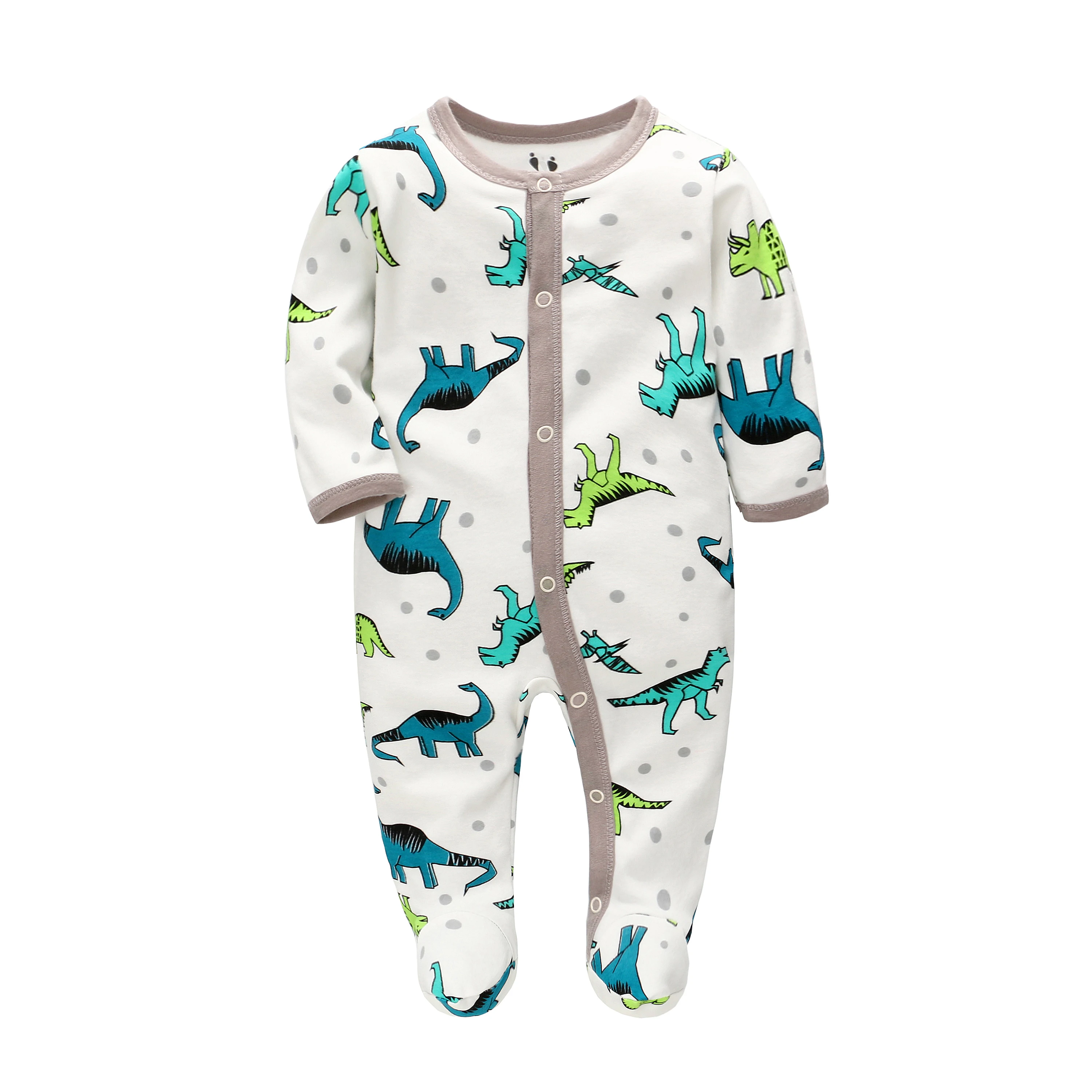 Super-Soft 100% Cotton Jersey Printed Baby Romper for Four Season In Stock Toddler Cotton Pajamas for Kids
Super-Soft 100% Cotton Jersey Printed Baby Romper for Four Season In Stock Toddler Cotton Pajamas for Kids