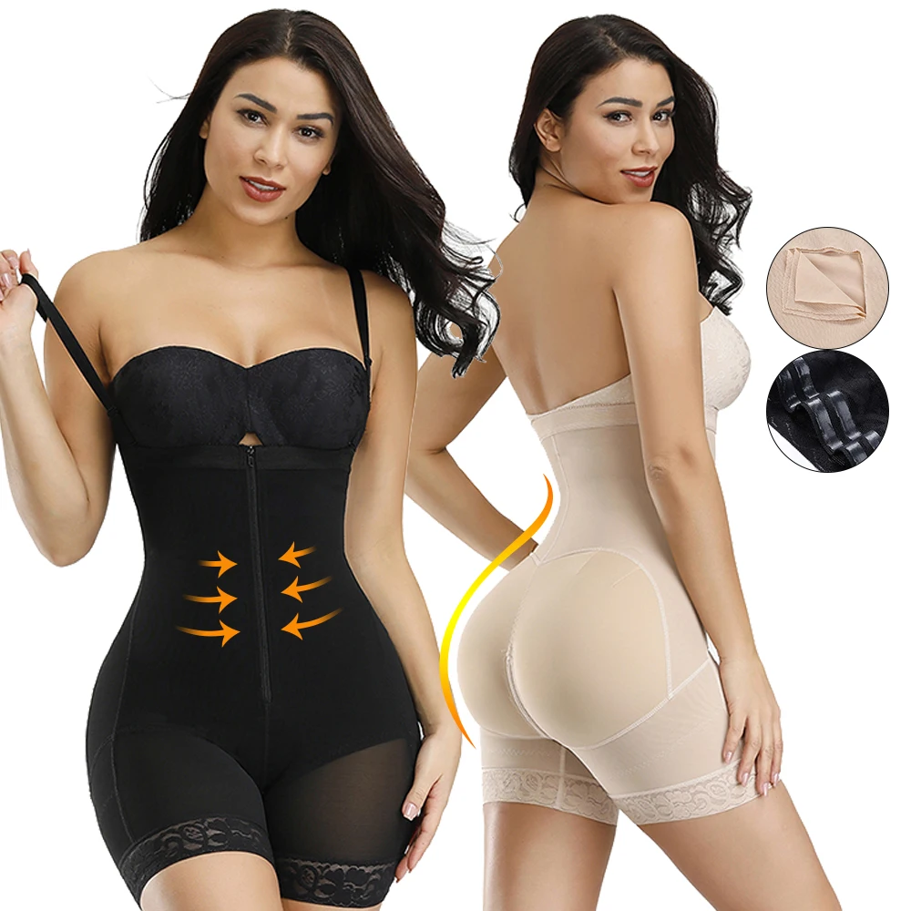 Free Sample Firm Compression Two Plastic Bones Straps Full Body Shaper Butt Lifter Women Waist Cincher Bodyshaper, As shown
Free Sample Firm Compression Two Plastic Bones Straps Full Body Shaper Butt Lifter Women Waist Cincher Bodyshaper, As shown