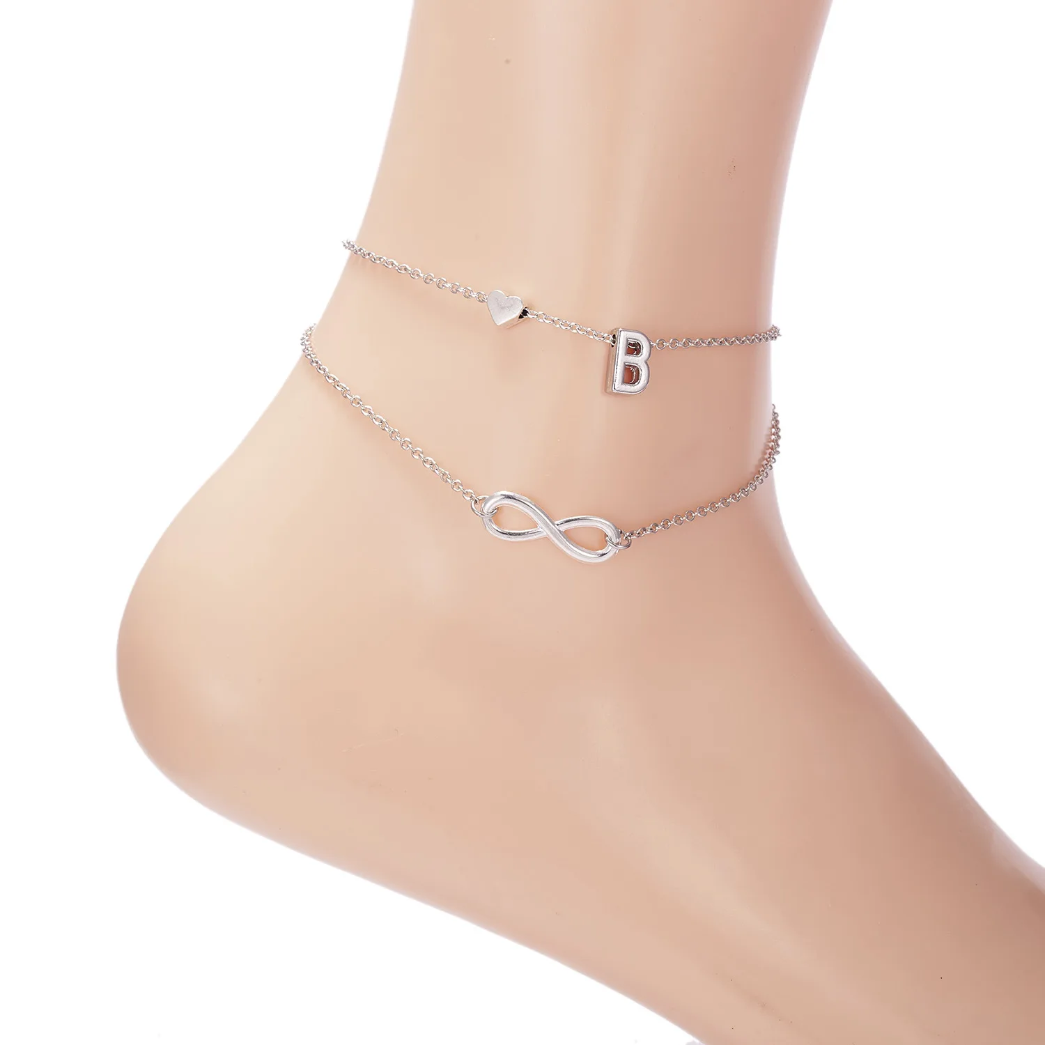 A-Z 26 Alphabet Pendant Women Ankle Bracelet Foot Jewelry 26 Letters Initial Anklets
A-Z 26 Alphabet Pendant Women Ankle Bracelet Foot Jewelry 26 Letters Initial Anklets