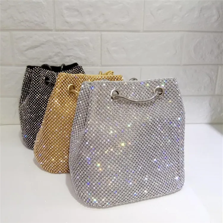 2021 New Casual Bucket Bag with fashion diamond inlaid shoulder bag with cross body, 3colors
2021 New Casual Bucket Bag with fashion diamond inlaid shoulder bag with cross body, 3colors