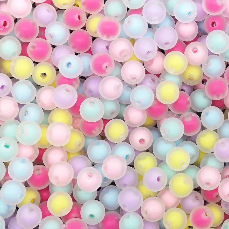 8mm Acrylic Frosted Transparent Beads Colorful Plastic Loose Beads For Jewelry Making
8mm Acrylic Frosted Transparent Beads Colorful Plastic Loose Beads For Jewelry Making