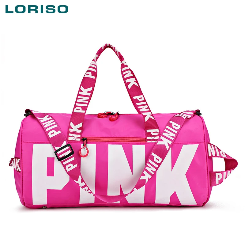 2021 LORISO custom logo ladies women cheap crossbody pink duffle bag sportbag waterproof gym fitness yoga travel bag for women, Multicolor optional
2021 LORISO custom logo ladies women cheap crossbody pink duffle bag sportbag waterproof gym fitness yoga travel bag for women, Multicolor optional