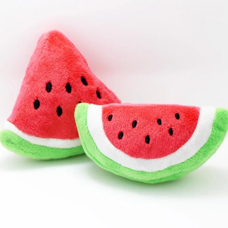 Amazon hot selling cute watermelon plush dog toy dog soft voice toy dog interactive toy
Amazon hot selling cute watermelon plush dog toy dog soft voice toy dog interactive toy