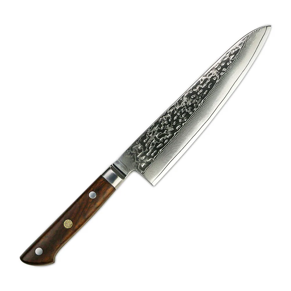 Damascus Kitchen Knives Set 67 Layers VG10 Japanese Damascus Steel chef knife with Premium RoseWood, Customized color
Damascus Kitchen Knives Set 67 Layers VG10 Japanese Damascus Steel chef knife with Premium RoseWood, Customized color