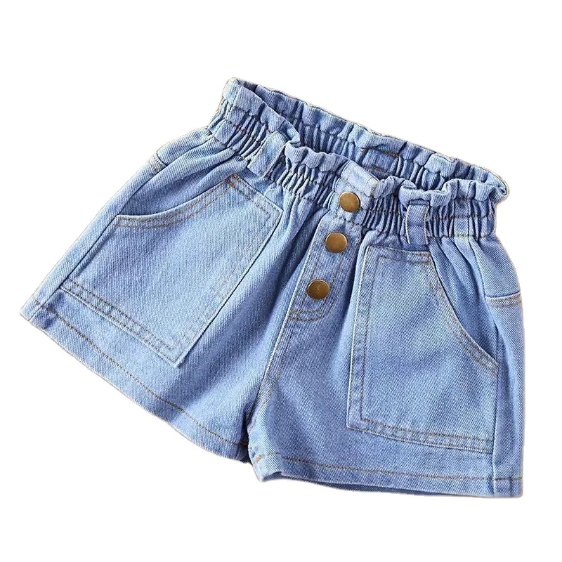 Girls cotton Denim jeans Shorts children Thin Soft Trousers Kids Casual Clothes Clothing P162
Girls cotton Denim jeans Shorts children Thin Soft Trousers Kids Casual Clothes Clothing P162