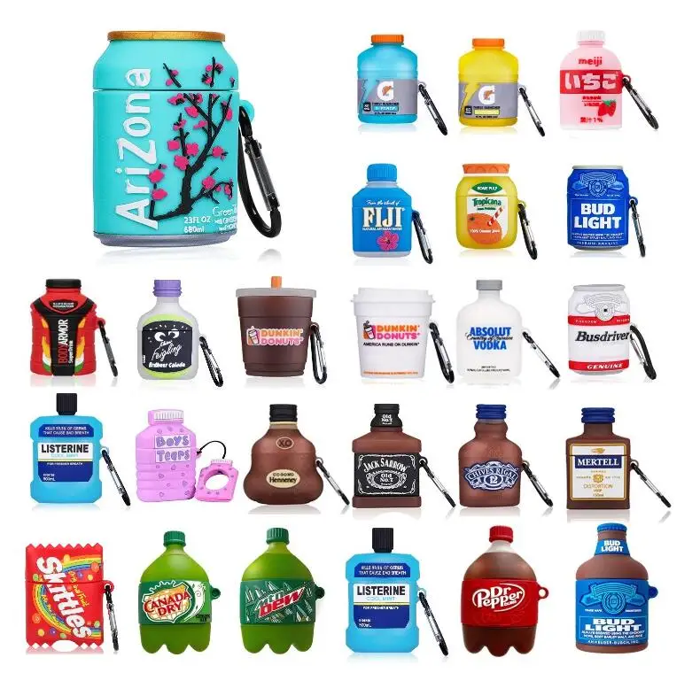 Amazon Hot Sale High Quality Custom Food Earphone Soft Silicone Case Protective Earbuds Cover For Airpod 1/2, Multiple colors
Amazon Hot Sale High Quality Custom Food Earphone Soft Silicone Case Protective Earbuds Cover For Airpod 1/2, Multiple colors