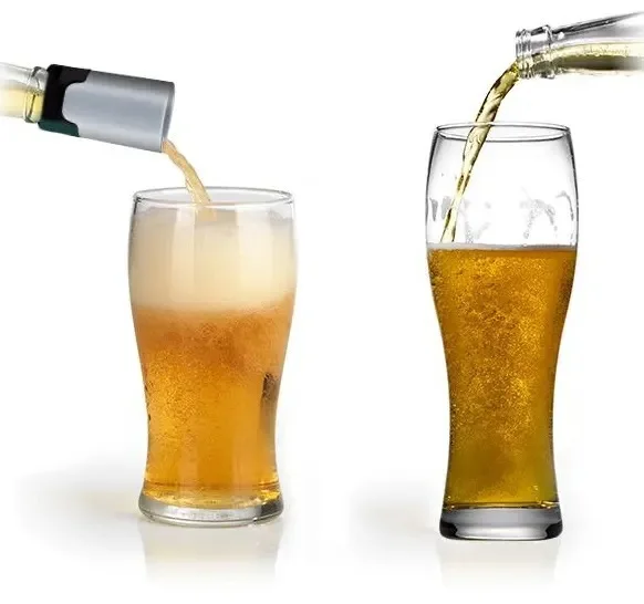Beer Foam Maker Portable Beer Foamer Bubble Booster Beer Foamer Maker Draft Barware Foaming Bubbler Machine