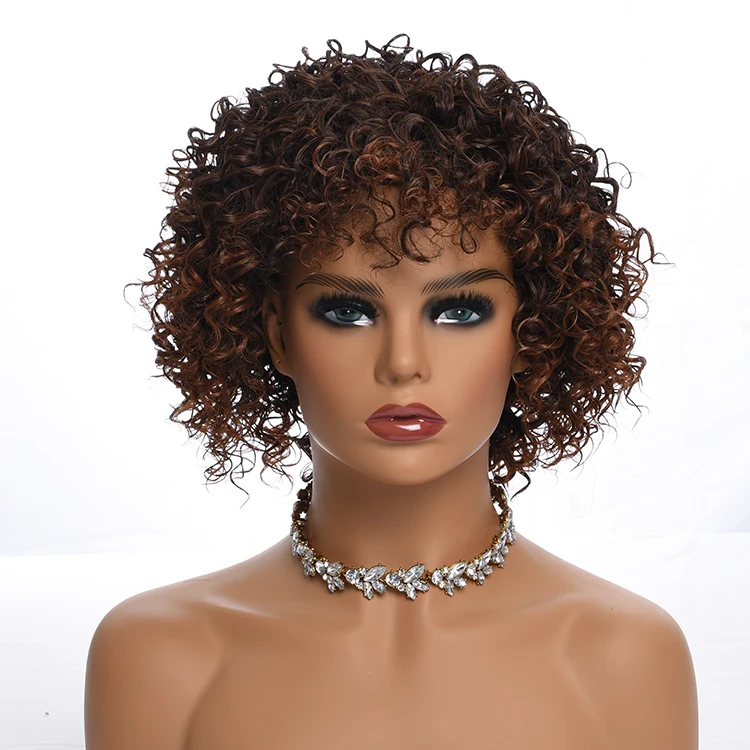 Premium Synthetic Hair Wigs Kinky Curl Women Hair Wig 10 Inches Short Curly Lace Synthetic Wigs, Natural color lace wig
Premium Synthetic Hair Wigs Kinky Curl Women Hair Wig 10 Inches Short Curly Lace Synthetic Wigs, Natural color lace wig