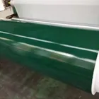New or Used PVC 3.0mm green color conveyor belt in roll