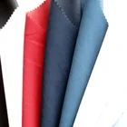100% Polyester pu coating peachskin microfiber micropeach waterproof printing jacket fabric