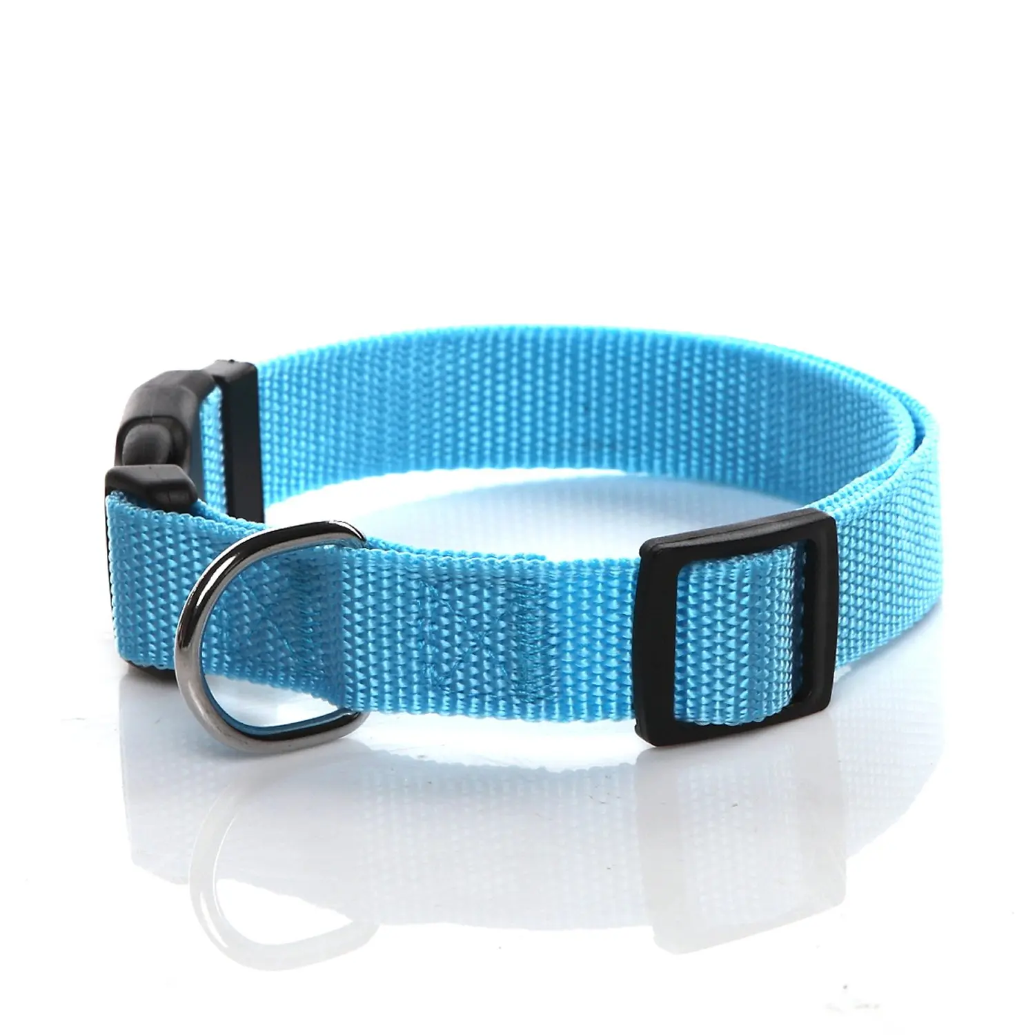 Kingtale Durable Adjustable Plastic Buckle Basic Nylon Webbing Dog Collar in bulk, Black/blue/red/green/pink
Kingtale Durable Adjustable Plastic Buckle Basic Nylon Webbing Dog Collar in bulk, Black/blue/red/green/pink