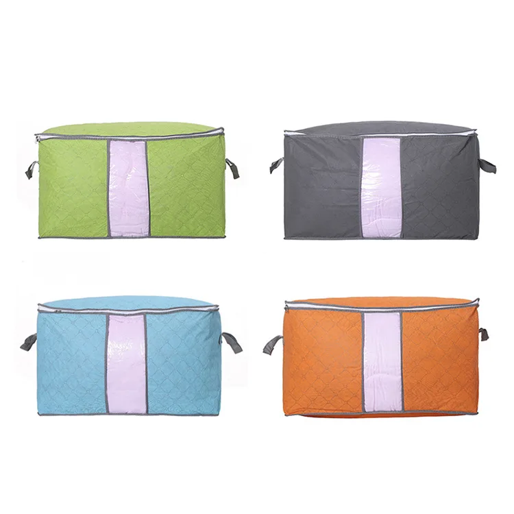 Home Large Size Package Basket Charcoal Clothes Bags Quilt Organizer Storage Bag With Handle, As pic
Home Large Size Package Basket Charcoal Clothes Bags Quilt Organizer Storage Bag With Handle, As pic