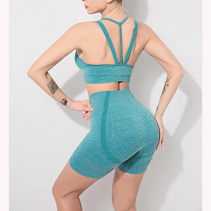 High Waist Yoga Fitness Gym Short Pant Bra Set Women Active Wear Ladies Custom Design Available Top Quality Gurantee in 5 Days, Different color available
High Waist Yoga Fitness Gym Short Pant Bra Set Women Active Wear Ladies Custom Design Available Top Quality Gurantee in 5 Days, Different color available