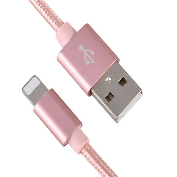 2.4A For iPhone Cable Charger Nylon Braided to USB Charging Cable For iPad iPhone X 7 8 6S 6 plus, Black,grey,gold,rose gold
2.4A For iPhone Cable Charger Nylon Braided to USB Charging Cable For iPad iPhone X 7 8 6S 6 plus, Black,grey,gold,rose gold