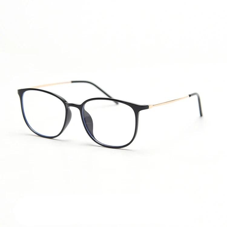 High Quality TR90 frame metal leg Super light anti blue light Protect the students eyes spectacle retro round frames
High Quality TR90 frame metal leg Super light anti blue light Protect the students eyes spectacle retro round frames