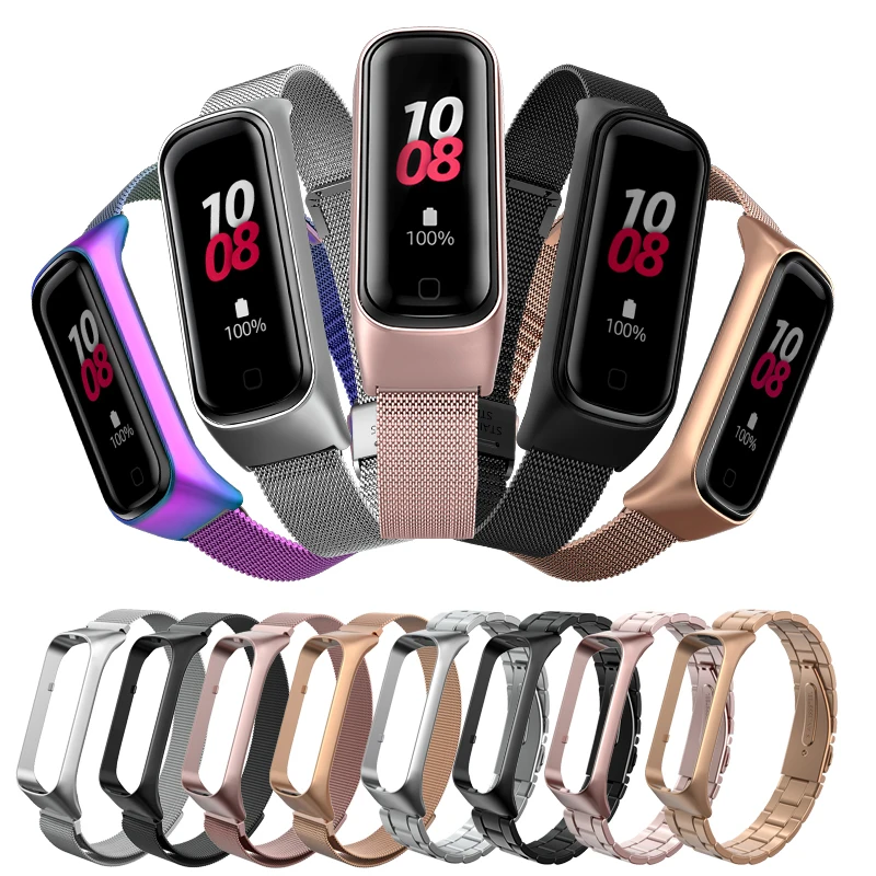 BOORUI replacement band strap for samsung galaxy fit e band strap stainless steel for samsung galaxy fit 2 metal strap, Colorful, rose gold, rose pink, silver, black
BOORUI replacement band strap for samsung galaxy fit e band strap stainless steel for samsung galaxy fit 2 metal strap, Colorful, rose gold, rose pink, silver, black