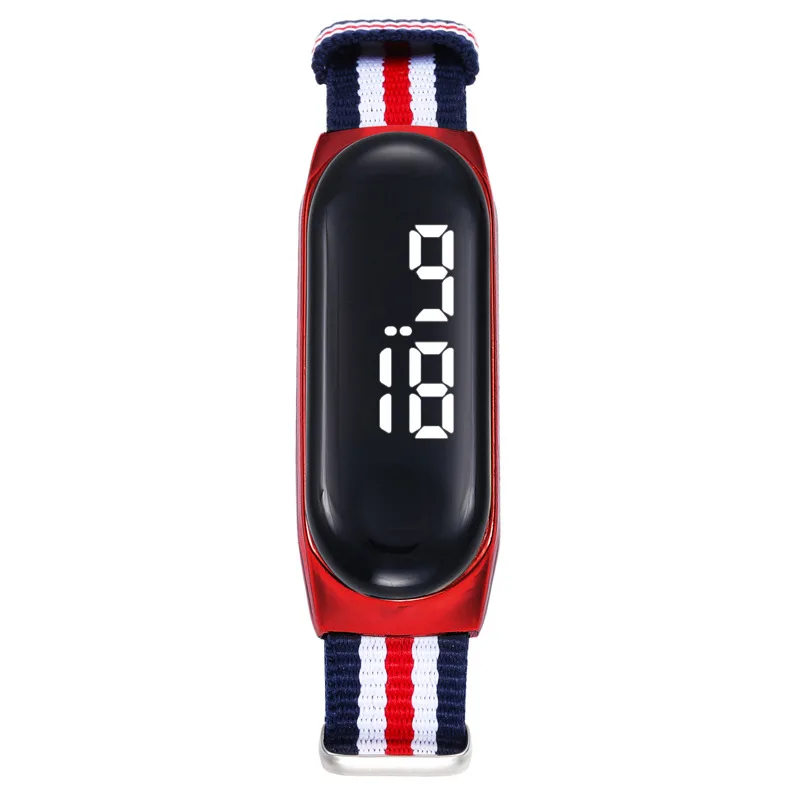 Factory supply custom your LOGO sports cheap LED Digital Watches with nylon band, Choose
Factory supply custom your LOGO sports cheap LED Digital Watches with nylon band, Choose