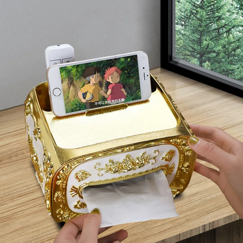 2022 Creative Square Plastic Desktop Tissue Box TV Phone Holder Tissue Box Manufacturer Directly Sale, Multi
2022 Creative Square Plastic Desktop Tissue Box TV Phone Holder Tissue Box Manufacturer Directly Sale, Multi