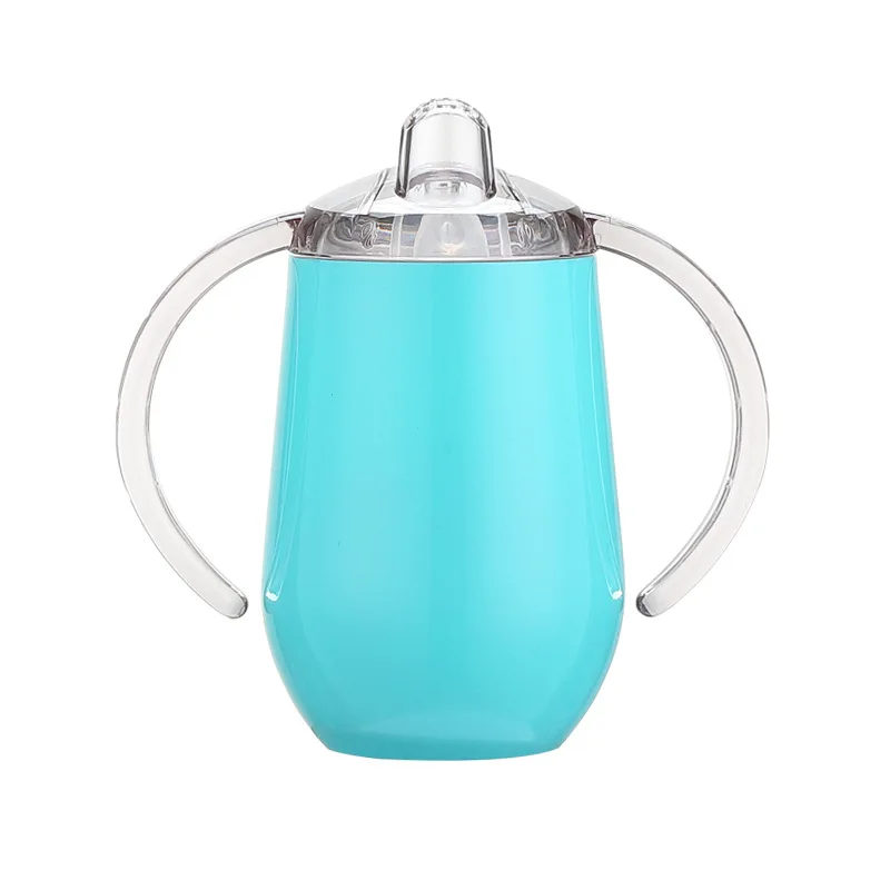 China factory bestseller 10oz stainless steel vacuum double wall sublimation milk baby sippy mug straight tumbler with handle
China factory bestseller 10oz stainless steel vacuum double wall sublimation milk baby sippy mug straight tumbler with handle