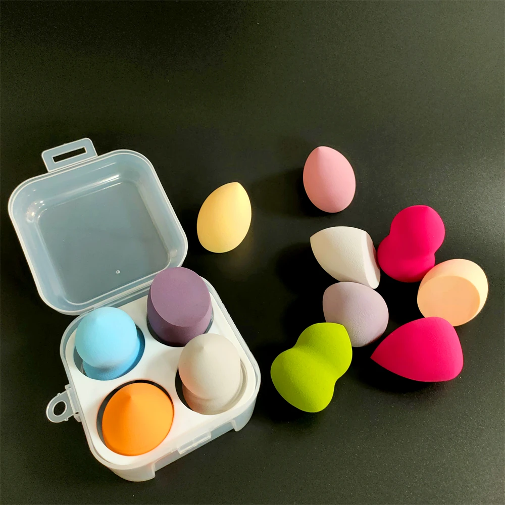 Wholesale Box Makeup Trends Beauty Foam Make up Powder Puff Sponge Blender Pink Yellow Latex Blue For Girls, Customized
Wholesale Box Makeup Trends Beauty Foam Make up Powder Puff Sponge Blender Pink Yellow Latex Blue For Girls, Customized