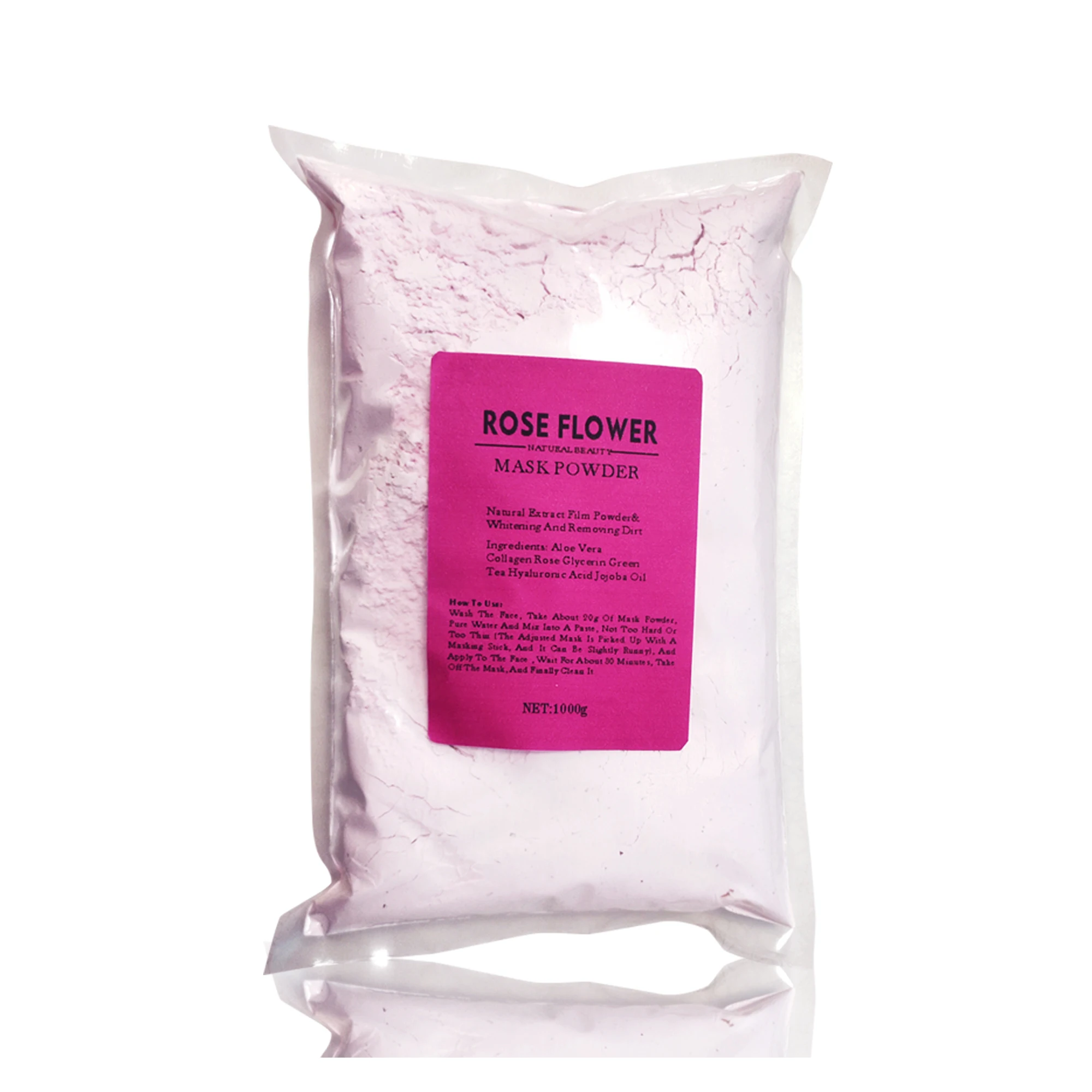 OEM Private Label Rose Facial Mask Powder Moisturizing Whitening Mask Powder And Anti-Wrinkle Hydrojelly Mask Powder, Pink
OEM Private Label Rose Facial Mask Powder Moisturizing Whitening Mask Powder And Anti-Wrinkle Hydrojelly Mask Powder, Pink