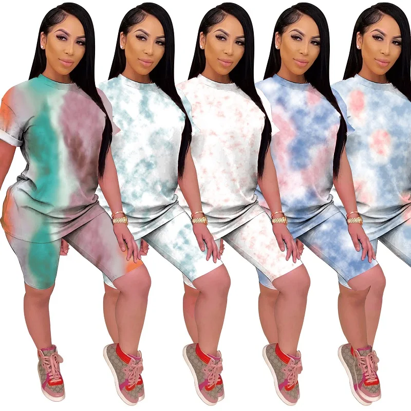 Wholesale hot selling Leisure printed tie-dye sportswear two-piece set women, Picture color
Wholesale hot selling Leisure printed tie-dye sportswear two-piece set women, Picture color