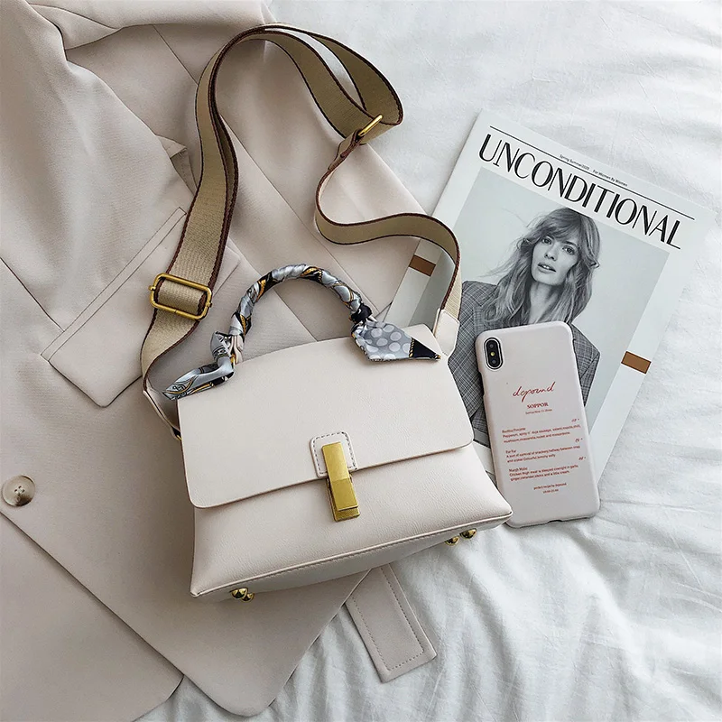 Trendy Design Silk Scarf Handle PU Leather Crossbody Bag Ladies Woven Webbing Belt Handbag, Customizable
Trendy Design Silk Scarf Handle PU Leather Crossbody Bag Ladies Woven Webbing Belt Handbag, Customizable