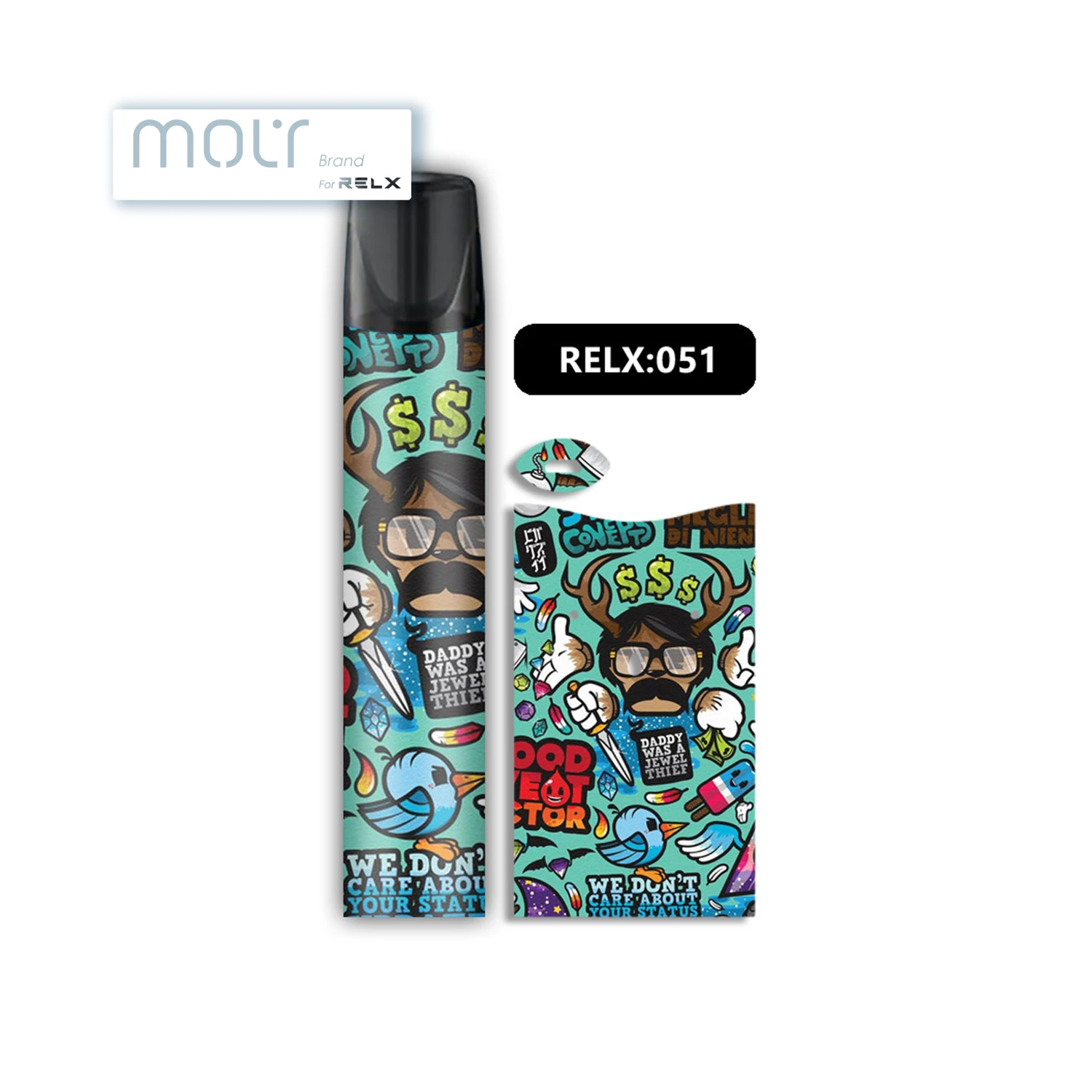 2021 Wholesale Relx Cover Vape Accessories Personalise Vape Matte Decal Matte Relx Skin For Relx Classic
2021 Wholesale Relx Cover Vape Accessories Personalise Vape Matte Decal Matte Relx Skin For Relx Classic