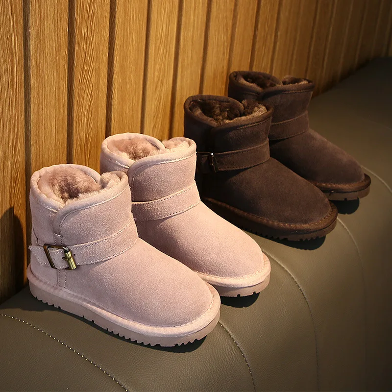 High quality winter kids snow boots kids shoes winter leather OEM real wool Shoes for children, Black ,pink ,brown,grey
High quality winter kids snow boots kids shoes winter leather OEM real wool Shoes for children, Black ,pink ,brown,grey