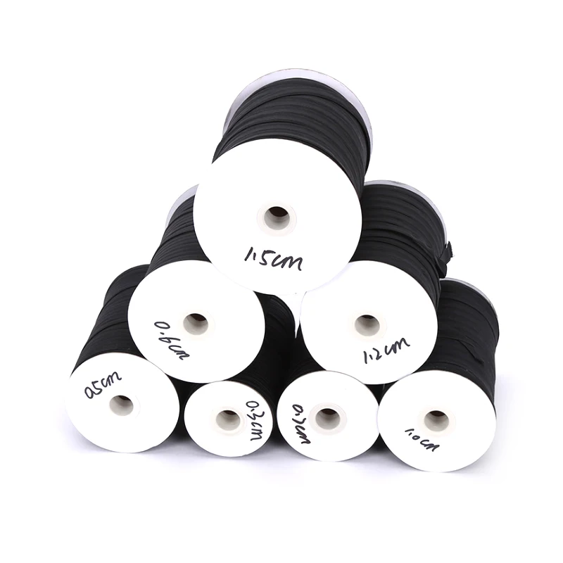 bulk white and black 3mm flat elastic band 3mm braid 200 yards per roll, Over 20 colors in stock
bulk white and black 3mm flat elastic band 3mm braid 200 yards per roll, Over 20 colors in stock