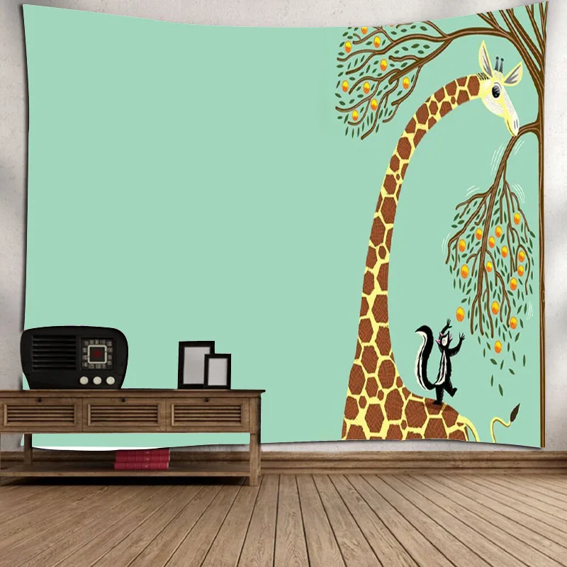 Giraffa Tapestry Tapestries Home Hotel Bedroom Living Room Backdrop Dorm Custom Tapestry Wall Hanging, Customized color
Giraffa Tapestry Tapestries Home Hotel Bedroom Living Room Backdrop Dorm Custom Tapestry Wall Hanging, Customized color