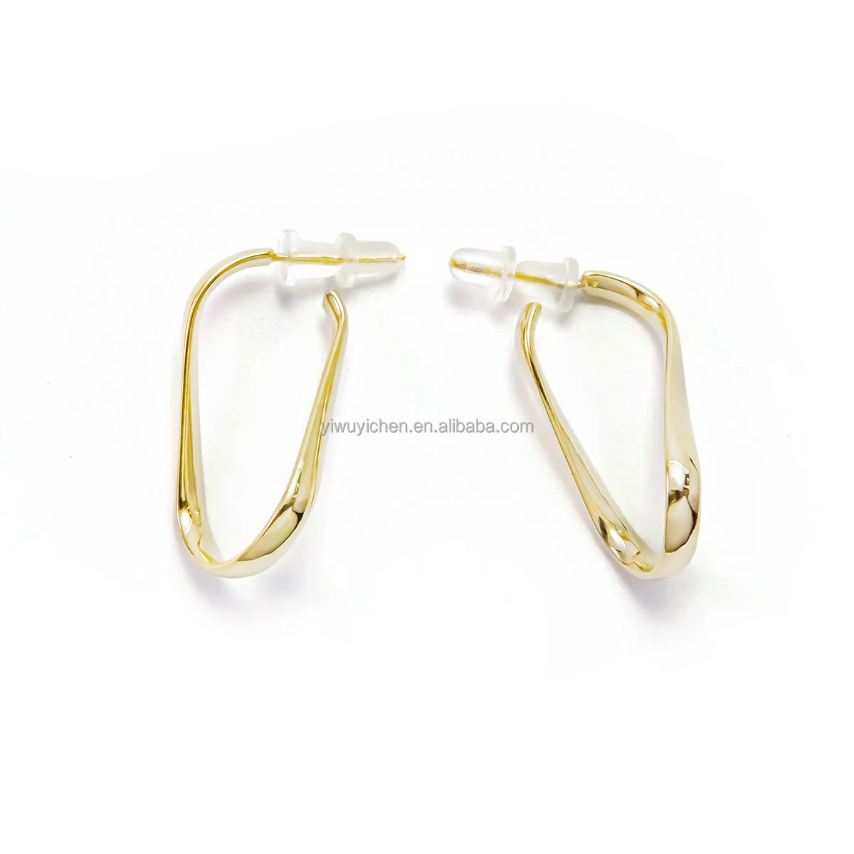 E8810 18K Stereoscopic Shapes Twisted Hoop Earrings Unique Design Fashion Jewelry for Women, Yellow & silver
E8810 18K Stereoscopic Shapes Twisted Hoop Earrings Unique Design Fashion Jewelry for Women, Yellow & silver