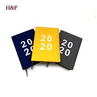 Top Quality new promotion 2020 planner custom logo pu leather notebook