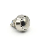 YHJ series 12mm waterproof Momentary anti-vandal push button water valve