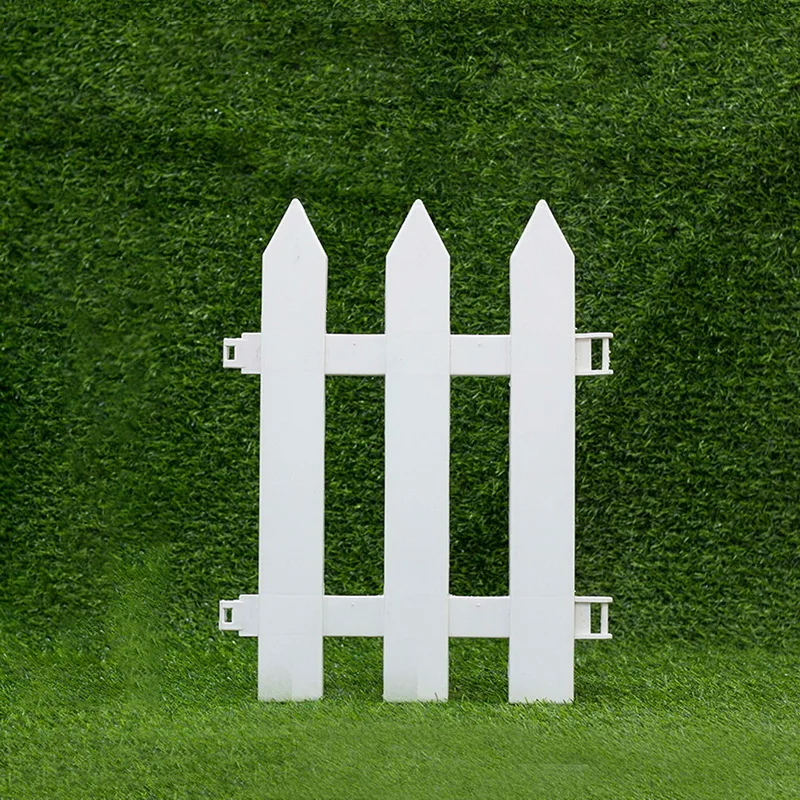 Easy Installation Plastic White Garden Picket Fence/Round Fence Vinyl Picket Little White Fence for Indoor Outdoor Lawn Patio
Easy Installation Plastic White Garden Picket Fence/Round Fence Vinyl Picket Little White Fence for Indoor Outdoor Lawn Patio