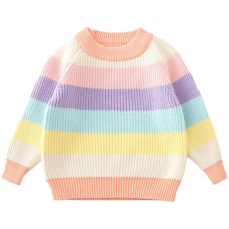 Baby Boys Girls Stripe Knitted Tops Sweater Outfits Christmas Baby Boy Winter Thick Knitted Clothes Girls Sweaters
Baby Boys Girls Stripe Knitted Tops Sweater Outfits Christmas Baby Boy Winter Thick Knitted Clothes Girls Sweaters