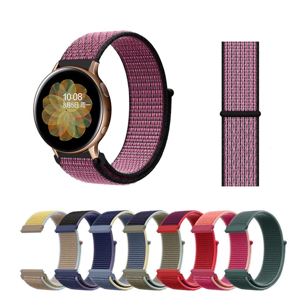 2020 new Loop Knitting Watch Strap Nylon Watch Band Replacement For Samsung Watch Active 2 Breathable 42
2020 new Loop Knitting Watch Strap Nylon Watch Band Replacement For Samsung Watch Active 2 Breathable 42