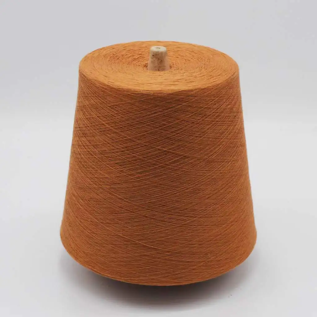 

2/60nm summer 55% Silk 45% cotton natural fiber t-shirt silk cotton blended dyed yarn for knitting