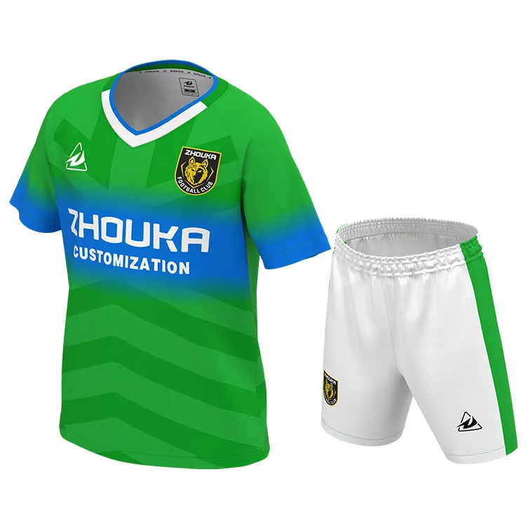 Personalized Custom Design Boys Soccer Jersey Set Fast Dry Soccer Uniform Breathable Football Jersey For Kids 
Personalized Custom Design Boys Soccer Jersey Set Fast Dry Soccer Uniform Breathable Football Jersey For Kids