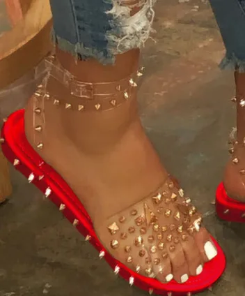 SD-047 latest punk rivet decorated slipper sandals for women wholesale ladies platform sandal, Picture show , squine colors
SD-047 latest punk rivet decorated slipper sandals for women wholesale ladies platform sandal, Picture show , squine colors