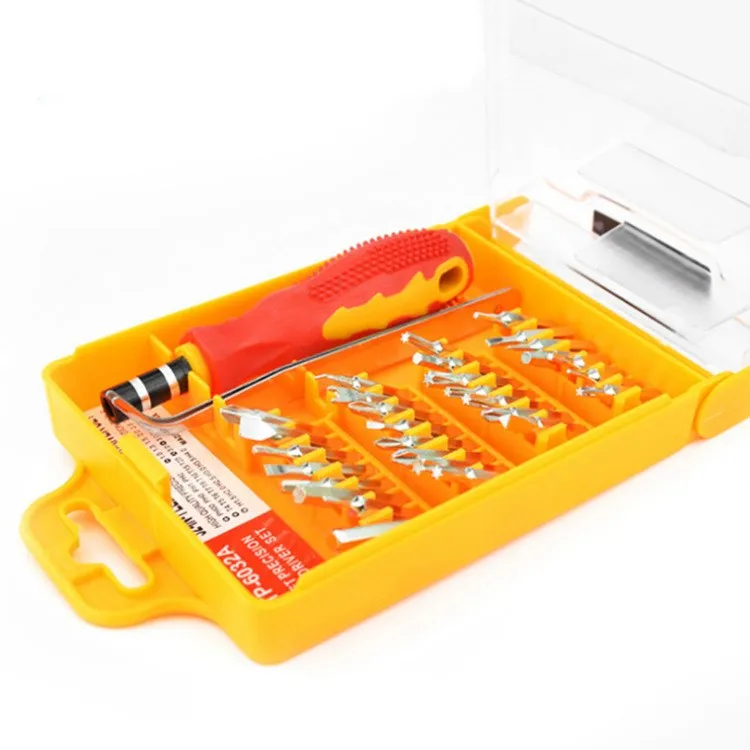 32 in 1 Travel Portable Interchangeable Insulated Pocket Screwdriver Tools Gadgets Set for Phone, Glasses