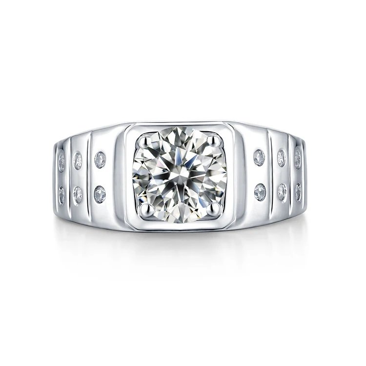Thriving Gems 925 sterling silver wedding ring 2 carat moissanite diamond ring for women
Thriving Gems 925 sterling silver wedding ring 2 carat moissanite diamond ring for women