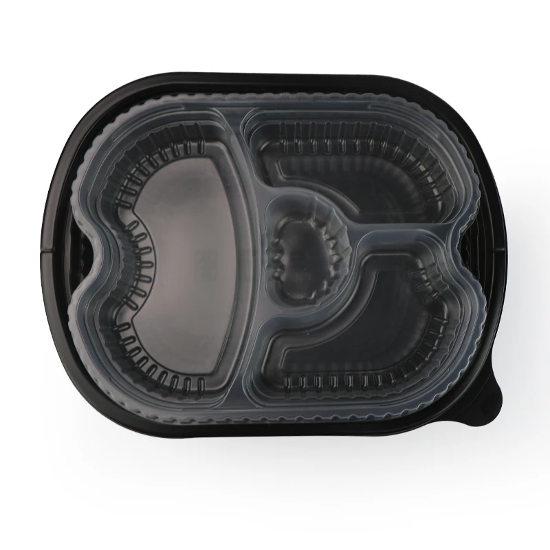 Wholesale 2 layer custom food container small disposable black takeaway square creative togo pp plastic air tight food container
Wholesale 2 layer custom food container small disposable black takeaway square creative togo pp plastic air tight food container
