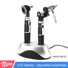 Rechargeable Otoscope set ophthalmoscope combine nasal ent diagnostic, speculum