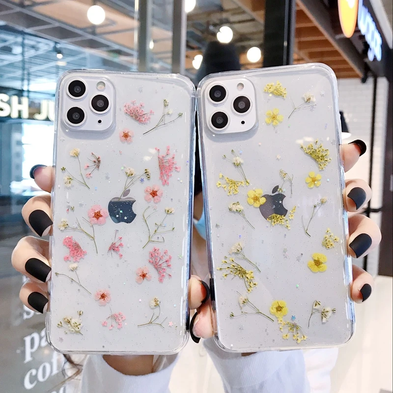 For Iphone 12 Cell Phone Case, HOCAYU Dry Flower Transparent Women Phone Case For Iphone 12 mini 11 Pro Max Xs X Xr Carcaza
For Iphone 12 Cell Phone Case, HOCAYU Dry Flower Transparent Women Phone Case For Iphone 12 mini 11 Pro Max Xs X Xr Carcaza