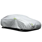 Geertop Custom printed logo protective foldable parking car cover