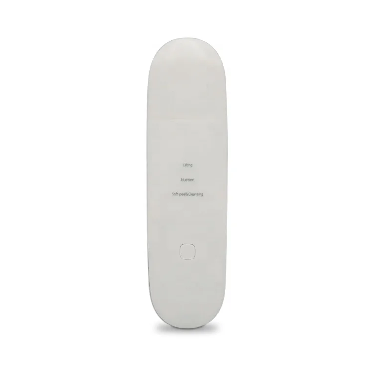 New Skin Scrubber Face Spatula Ultrasonic EMS Portable Ion Facial Skin Scrubber Machine, White
New Skin Scrubber Face Spatula Ultrasonic EMS Portable Ion Facial Skin Scrubber Machine, White
