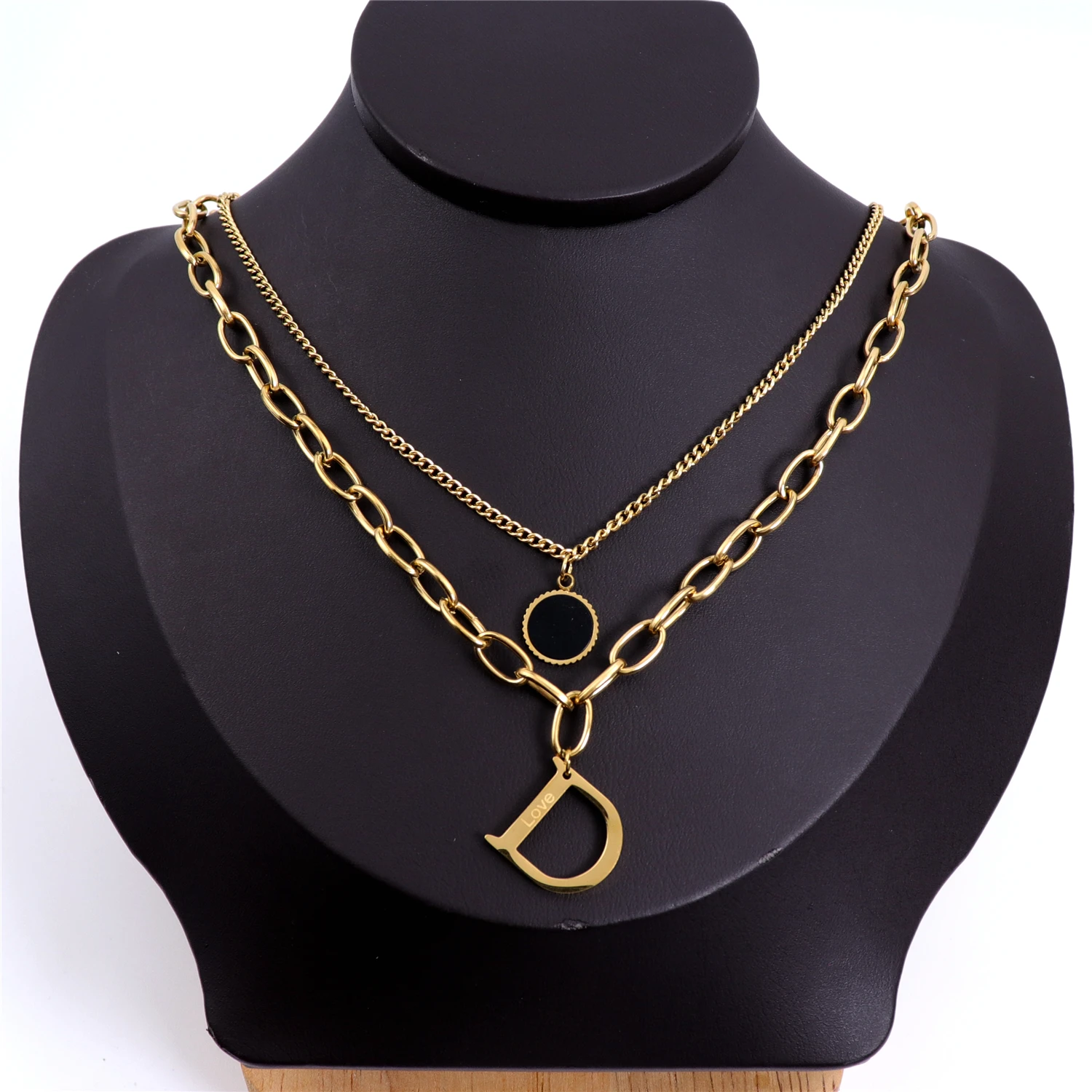 Chain Necklace in Stock Custom Letter Rolo Stainless Steel Women Jewelry Fashion Men Gift 18K Party Classic Unisex OEM 
Chain Necklace in Stock Custom Letter Rolo Stainless Steel Women Jewelry Fashion Men Gift 18K Party Classic Unisex OEM