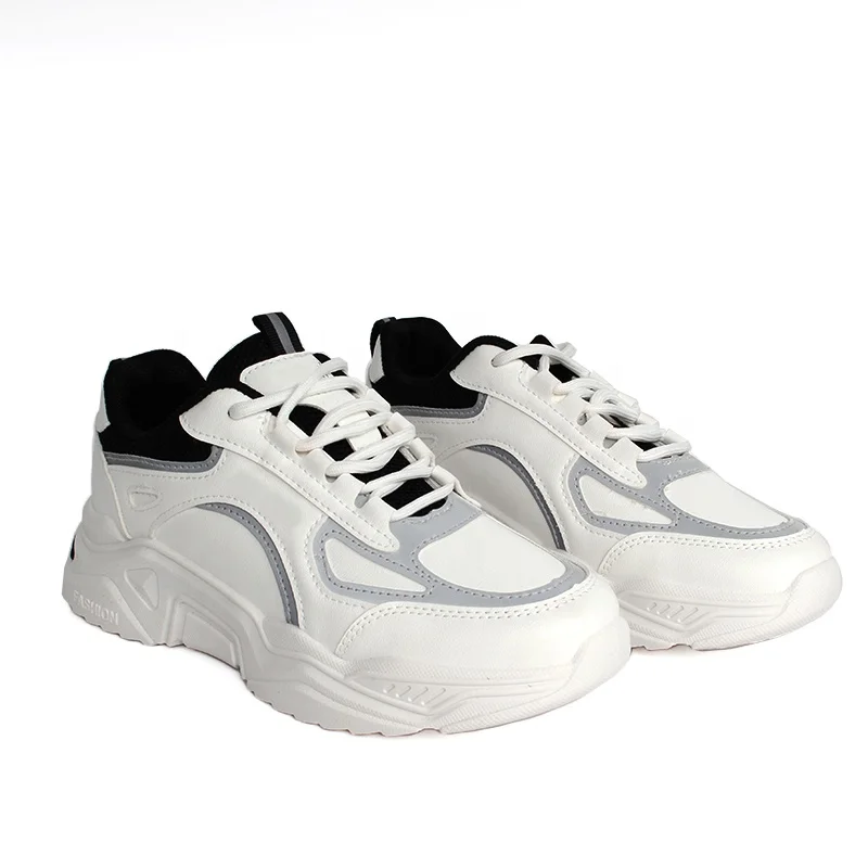 casual luxury chunky platform high top sports customize sneaker shoes women sneakers, Black and white
casual luxury chunky platform high top sports customize sneaker shoes women sneakers, Black and white