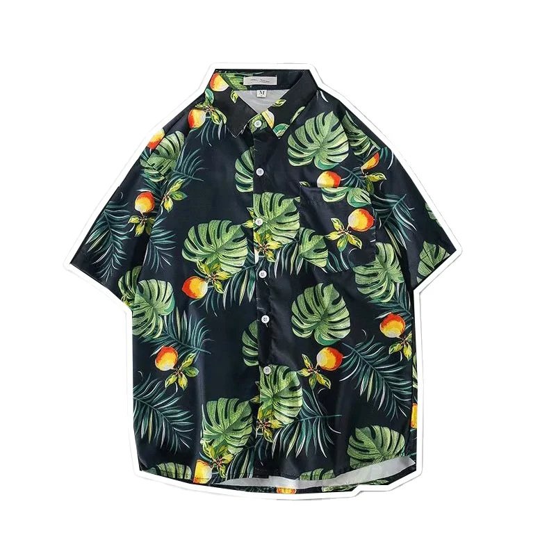 Japanese ins Hong Kong style summer short-sleeved flower shirt for men and women retro handsome Hawaiian beach couple shirt, Custom color
Japanese ins Hong Kong style summer short-sleeved flower shirt for men and women retro handsome Hawaiian beach couple shirt, Custom color